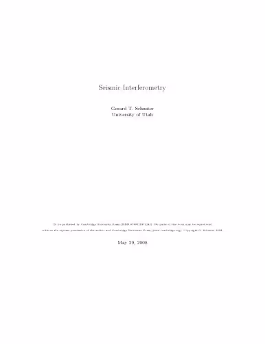 خرید و دانلود نسخه کامل کتاب Seismic Interferometry