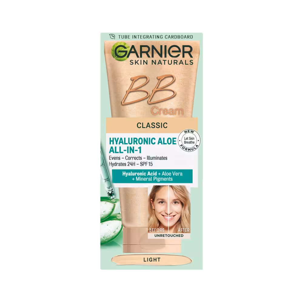 کرم لایت بی بی کرم گارنیر Garnier BB cream حجم 40 میل