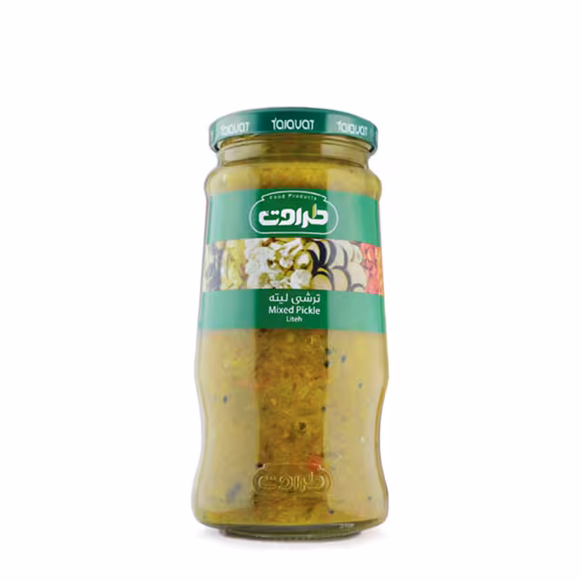 ترشی مخلوط لیته طراوت 580 گرمی