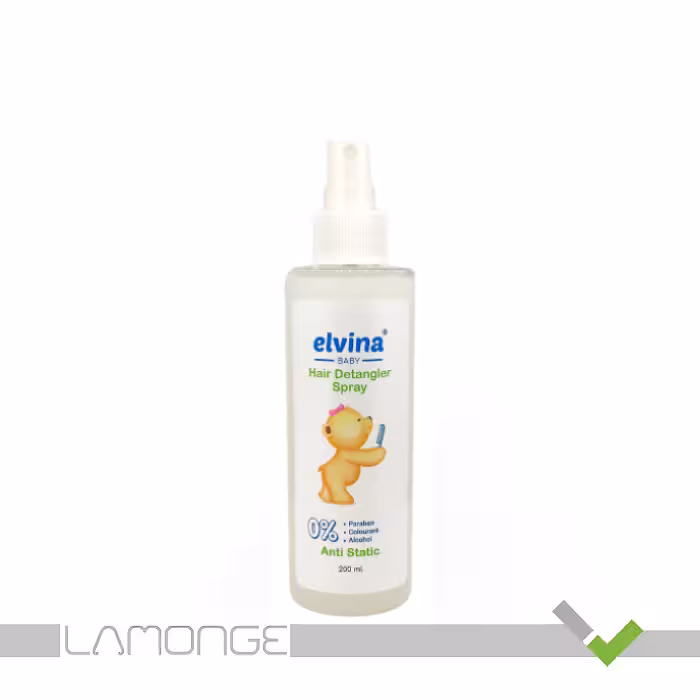 اسپری نرم کننده مو کودک الوینا حجم 200 میلی لیتر