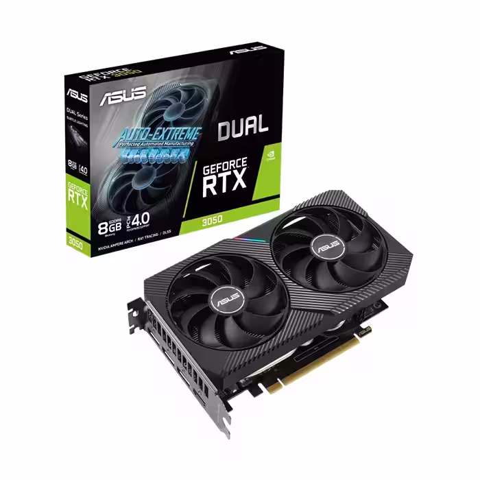 کارت گرافیک ایسوس DUAL GeForce RTX 3050 8GB