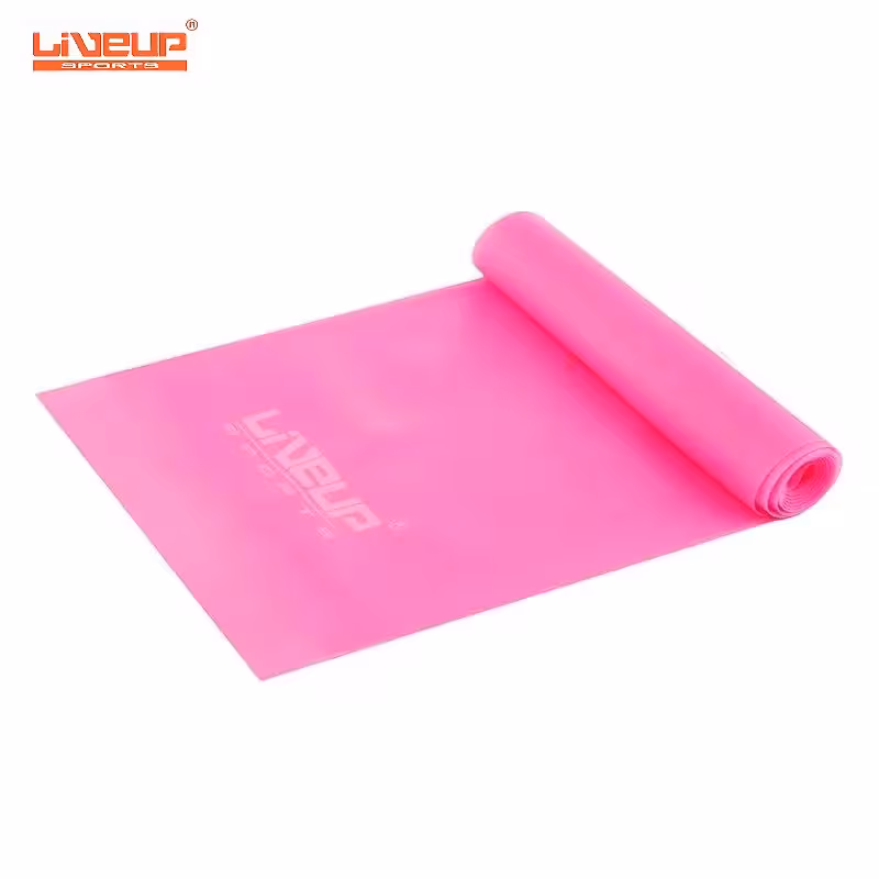 کش بدنسازی پیلاتس لایوآپ 12 متری light مدل LS3204 ( صورتی )