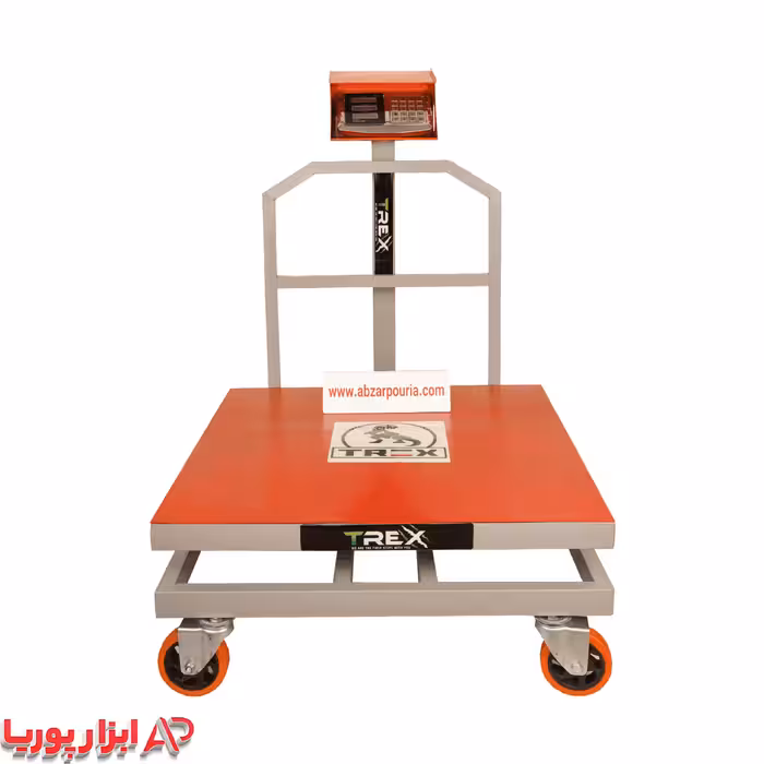 باسکول 600 کیلویی کمری بدنه تیرکس 90*90   محافظ نمایشگر