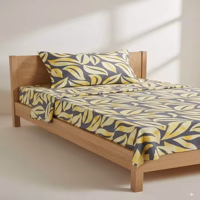 نیم ست ملحفه خوشخواب یکنفره 2تکه 90 کدB211 - چُرت کالا