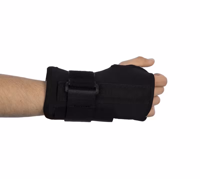 مچ بند آتل دار بدون شصت نئوپرن سایز M کد V403 ورنا