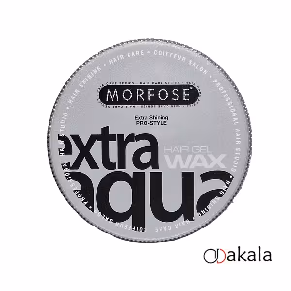 ژل واکس حالت دهنده قوی براق مو مورفوس شماره 2 مدل MORFOSE EXTRA SHINING