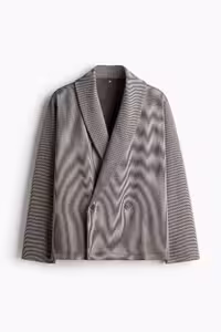 کت بلیزر مردانه ژاکت جارس تناسب آرام اورجینال H&M