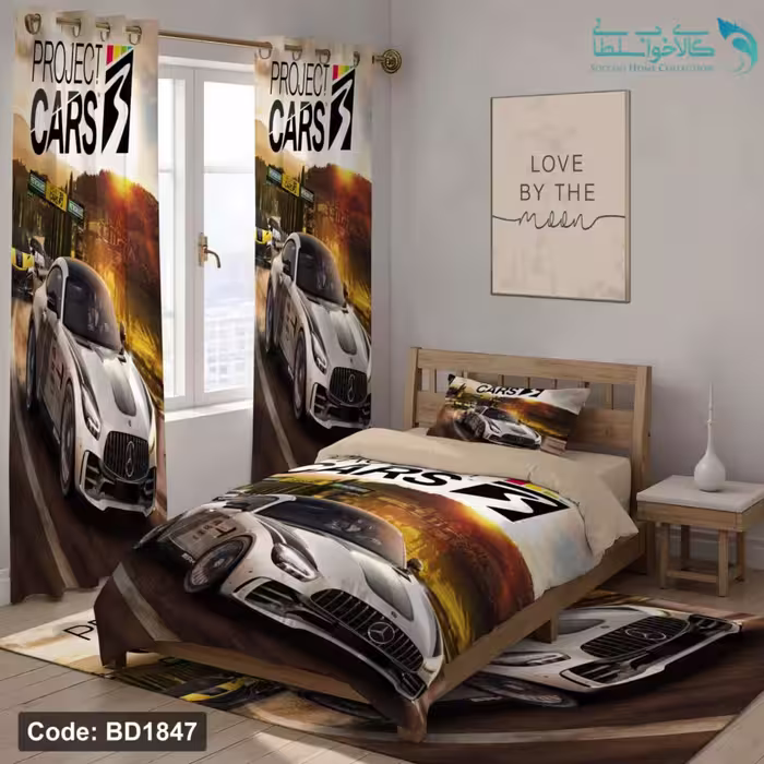 روتختی طرح بنز یکنفره کد BD1847