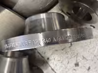 فلنج گلودار 4 اینچ  استنلس استیل ریس فیس رده 40 کلاس 150 از جنس SA182  F316/316L