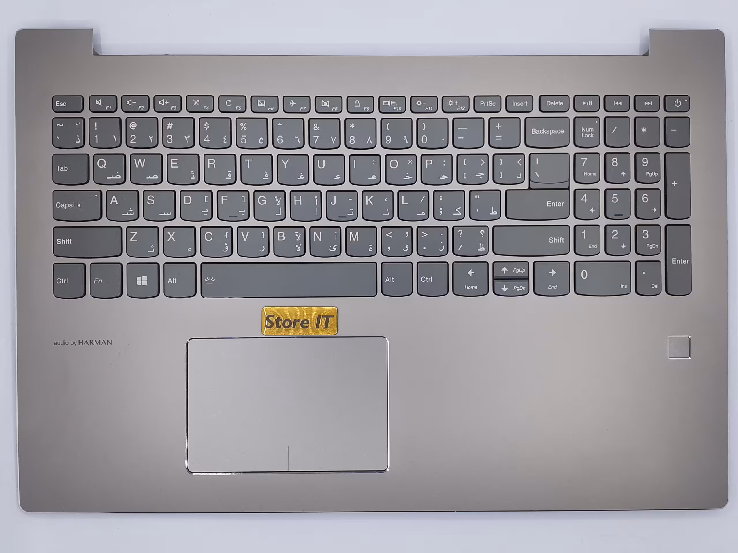 قاب دور کیبورد لنوو IdeaPad 520 نوک مدادی همراه کیبورد و تاچ پد - فروشگاه اینترنتی استور آی تی