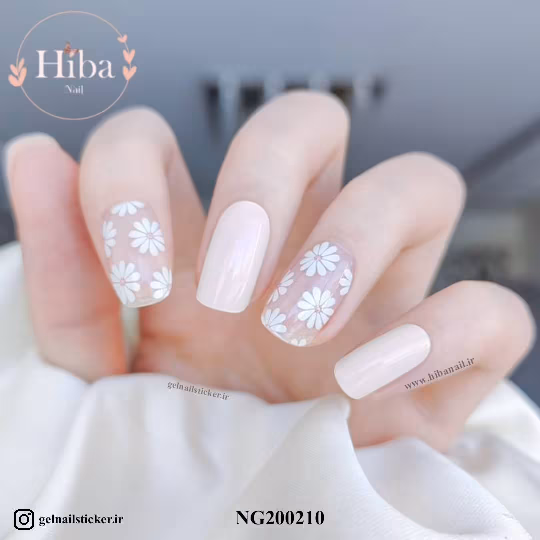 استیکر ژله ای کاشت ناخن (نیل رپ)_کد NG200210