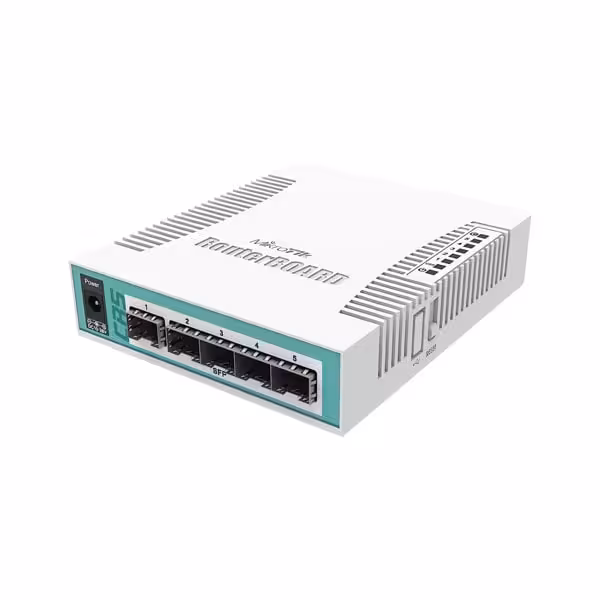روتر سوئیچ میکروتیک مدل CRS106-1C-5S