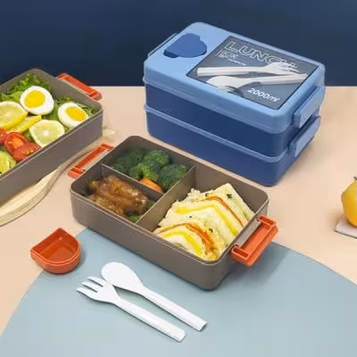 ظرف غذا 2 طبقه