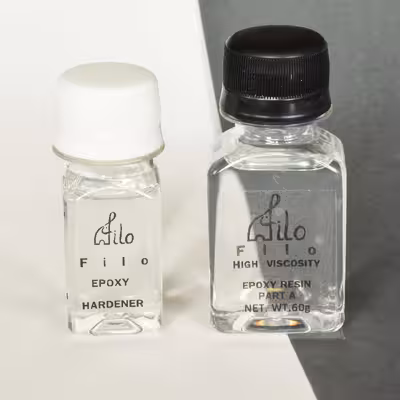 بسته کار با رزین اپوکسی فیلو باکس مدل جاکلیدی مجموعه 16 عددی