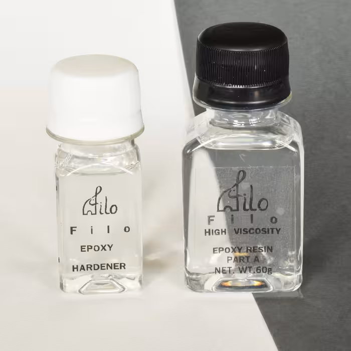 بسته کار با رزین اپوکسی فیلو باکس مدل جاکلیدی مجموعه 16 عددی