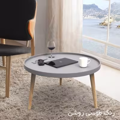 میز جلو مبلی فریازان دکور مدل لومیر80