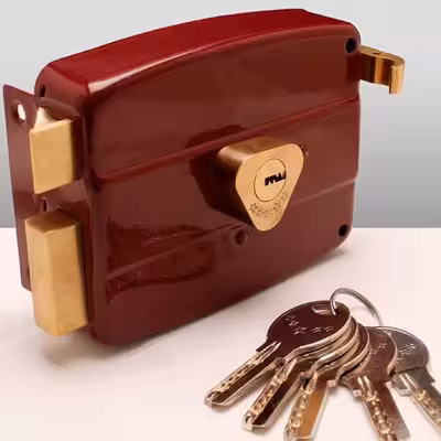 قفل حیاطی پنج ستاره مدل سیزا