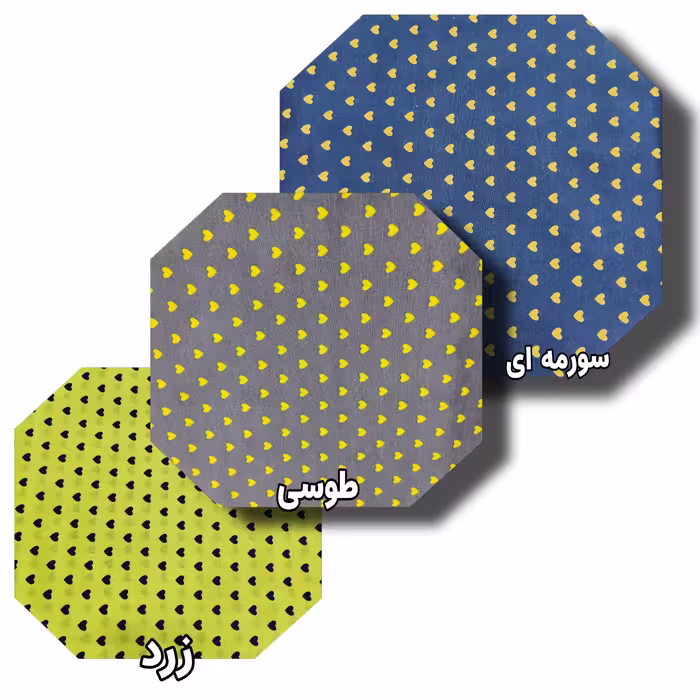 ملحفه مدل قلب ریز یکنفره سایز 140×200سانتیمتر