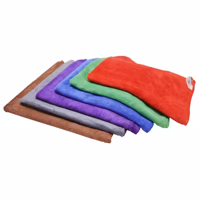 دستمال آشپزخانه مدل میکروفایبر Raimbow بسته 6 عددی
