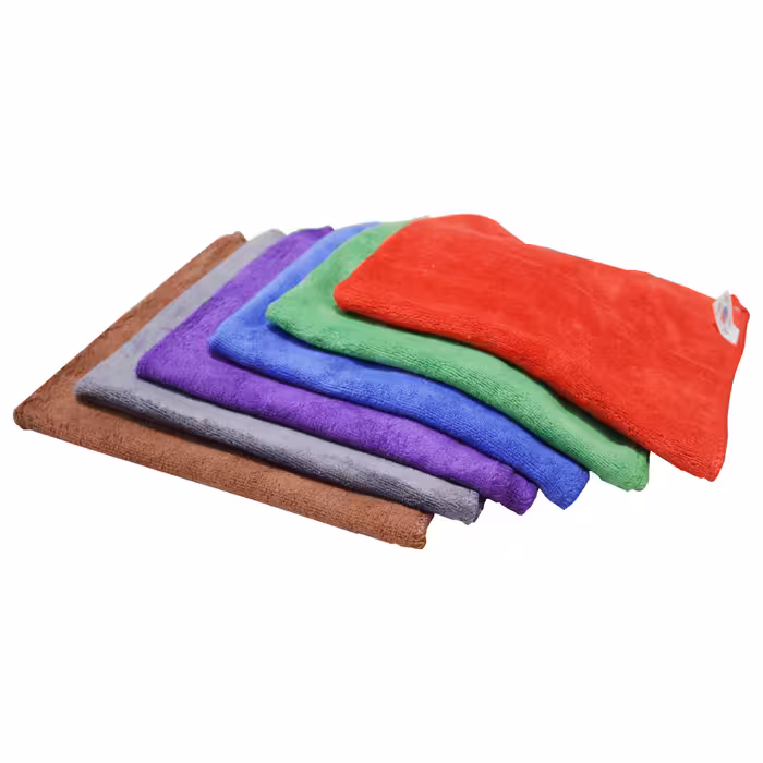دستمال آشپزخانه مدل میکروفایبر Raimbow بسته 6 عددی