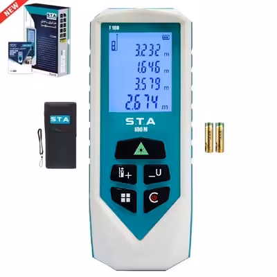 متر لیزری اس تی ای مدل F100