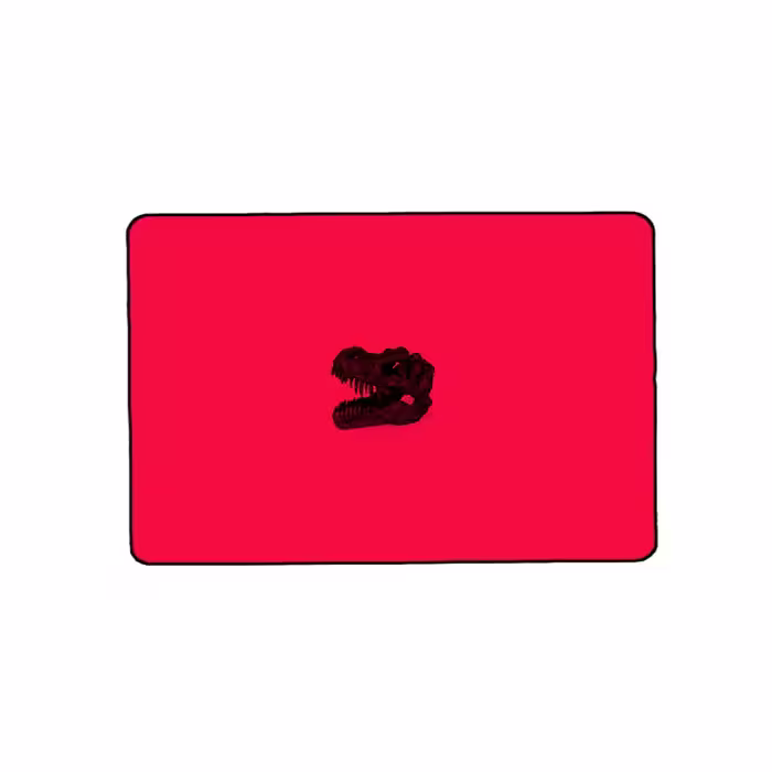 ماوس پد مخصوص بازی مدل Dinosaur دایناسور کد 022