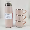 فلاسک مدل کادویی VACUUM FLASK SET گنجایش 0.5 لیتر به همراه لیوان مجموعه 3 عددی