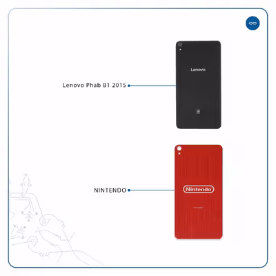 برچسب پوششی ماهوت مدل NINTENDO مناسب برای تبلت لنوو Phab B1 2015