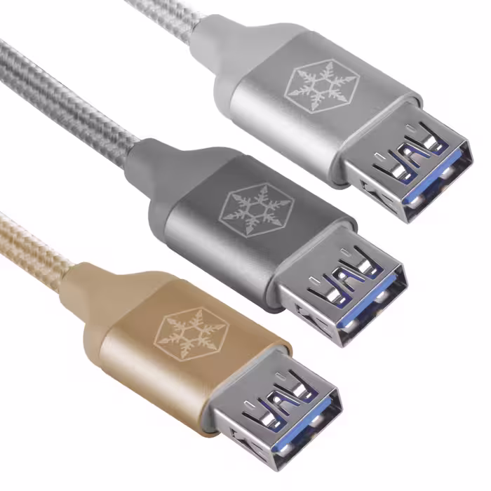 کابل تبدیل USB به USB-C سیلوراستون مدل CPU05 طول 0.5 متر