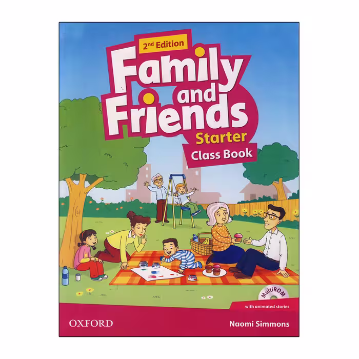 کتاب American Family and Friends Second Edition اثر Tamzin Thompson انتشارات oxford هفت جلدی