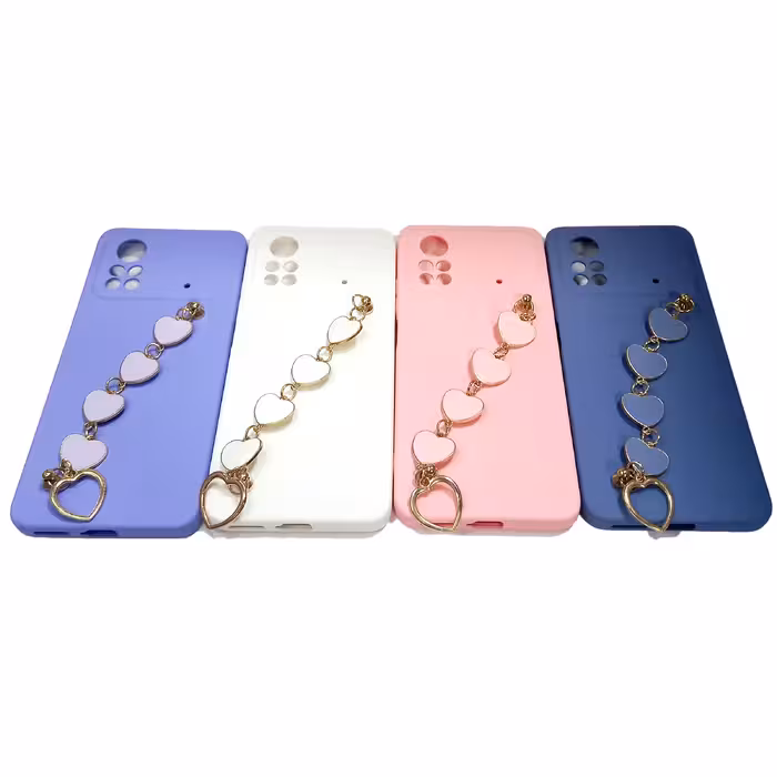 کاور کینگ پاور مدل زنجیری قلبی  مناسب برای گوشی موبایل شیائومی Poco X4 Pro 