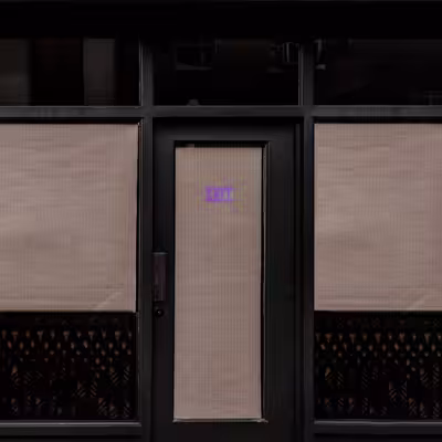 چراغ دیواری نئون دیزاین طرح Exit_PR