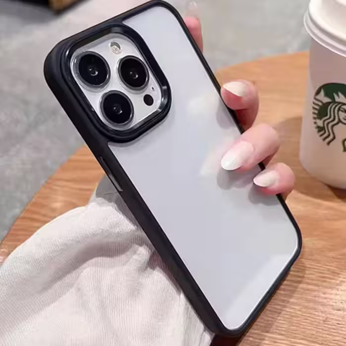کاور کلاسیک مدل کریستال فیت مناسب برای گوشی موبایل اپل iPhone 13 Pro 