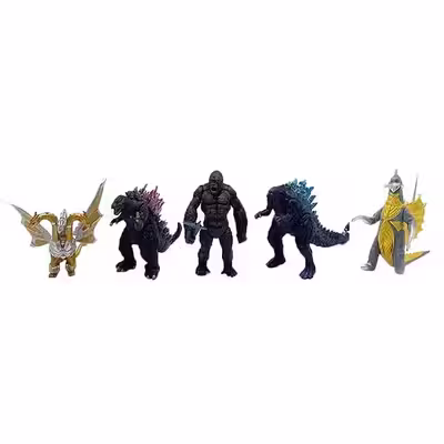 فیگور مدل Godzilla کد 2 بسته پنج  عددی 