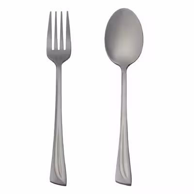 قاشق و چنگال غذا خوری مدل براق کد 3514  مجموعه 12 عددی
