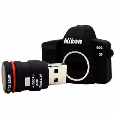 فلش مموری پرلیت یو اس بی مدل  دوربین ظرفیت 128 گیگابایت