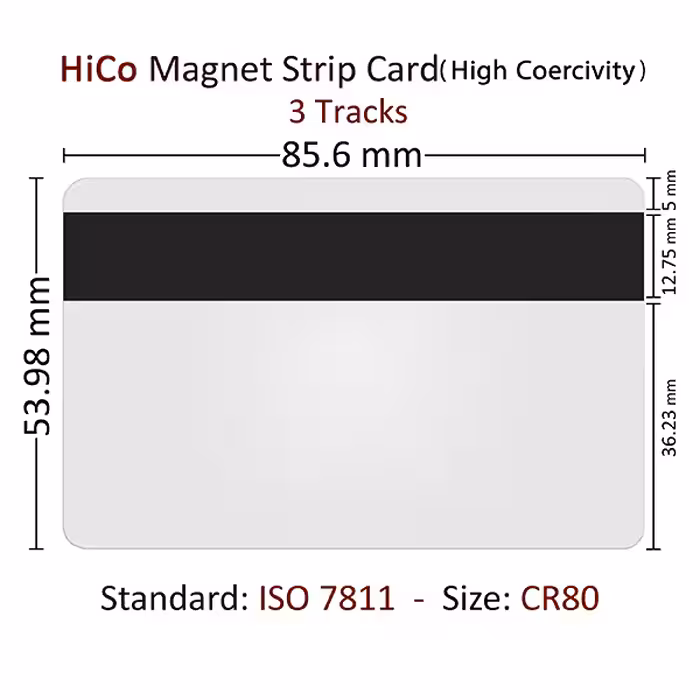 کارت پی وی سی مدل KC-21 بسته 50 عددی