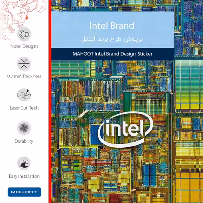 برچسب پوششی ماهوت مدل Intel Brand مناسب برای تبلت لنوو A7-50 A3500 2014