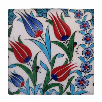 زیر لیوانی طرح گل و بوته کد    4046240_2508