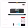 برچسب پوششی ماهوت مدل adidas-Logo مناسب برای تبلت سامسونگ Galaxy Tab E 9.6 2015 T560