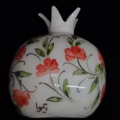 نمکدان سرامیکی هیوا مدل انار طرح پیچک کد 10910443