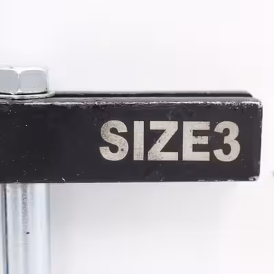 پولی کش دو شاخ مدل الفنت کد YP-NAKHONI-03 سایز 3 اینچ