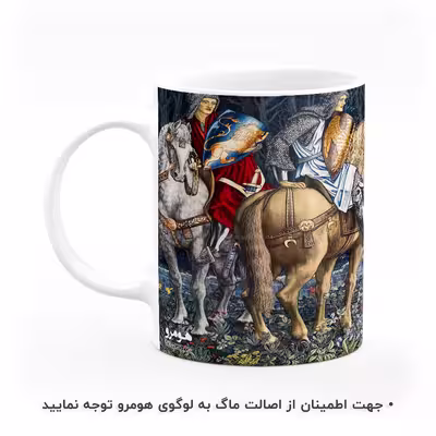 ماگ هومرو طرح نقاشی فرشته مدل MG7955