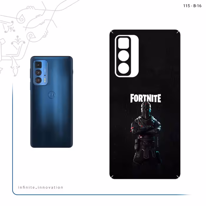 برچسب پوششی ماهوت مدل FORTNITE مناسب برای گوشی موبایل موتورولا Edge 20 Pro