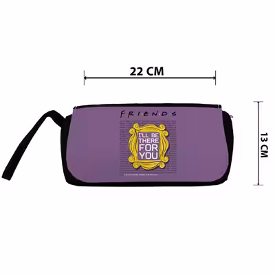 کوله پشتی طرح سریال فرندز کد 01Friends به همراه جامدادی