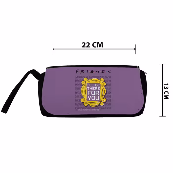 کوله پشتی طرح سریال فرندز کد 01Friends به همراه جامدادی