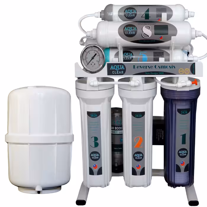دستگاه تصفیه کننده آب آکوآ کلیر مدل GTF8 به همراه فیلتر تصفیه آب بسته 3 عددی