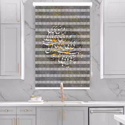 پرده زبرا مدل F-7115 سایز 100x150 سانتی متر