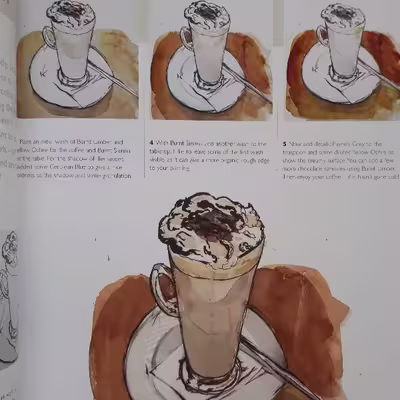 كتاب Learn to Paint in Watercolour with 50 Small Paintings اثر Wil Freeborn انتشارات Search Press