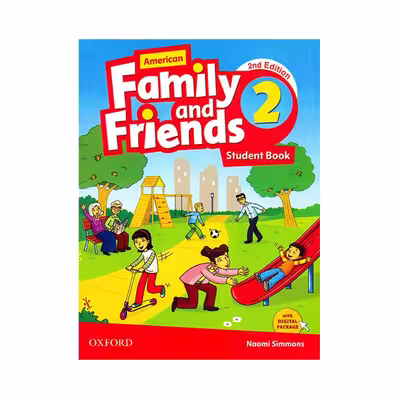 کتاب American Family and Friends Second Edition اثر Tamzin Thompson انتشارات oxford هفت جلدی